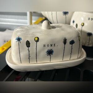 Rae Dunn Home Line Butter Dish